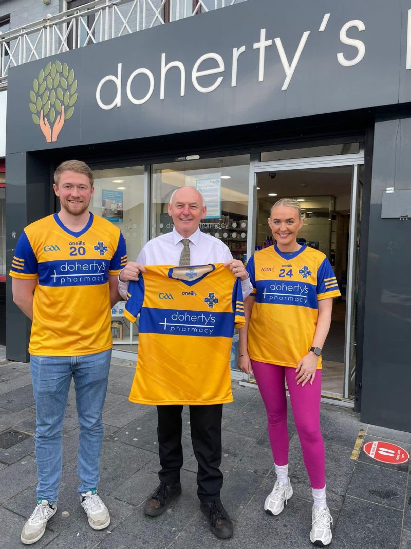 Doherty’s Pharmacy Senior Men's and Ladies Sponsor